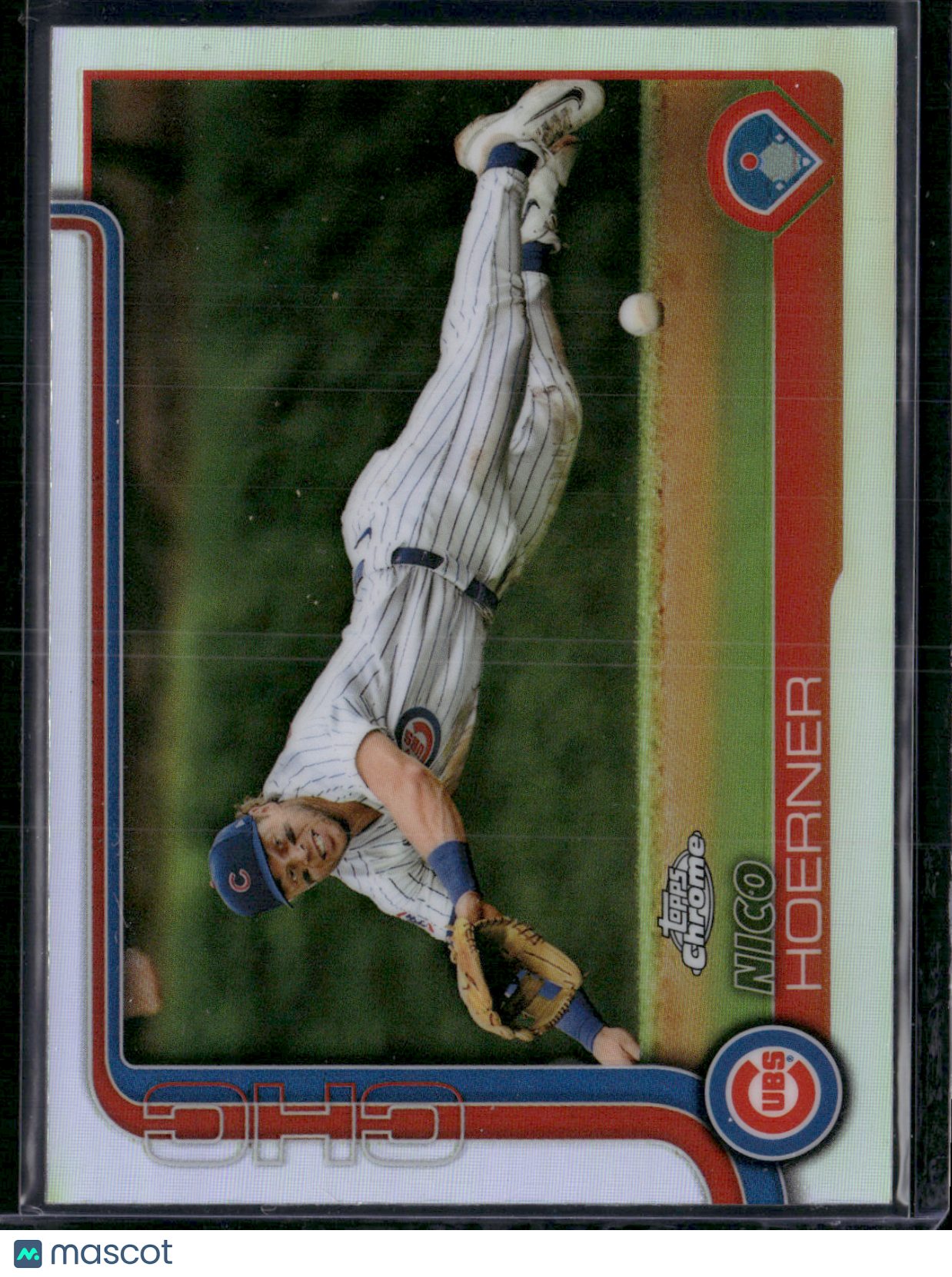 2025 Topps Chrome NICO HOERNER #107 Rainbow Refractor