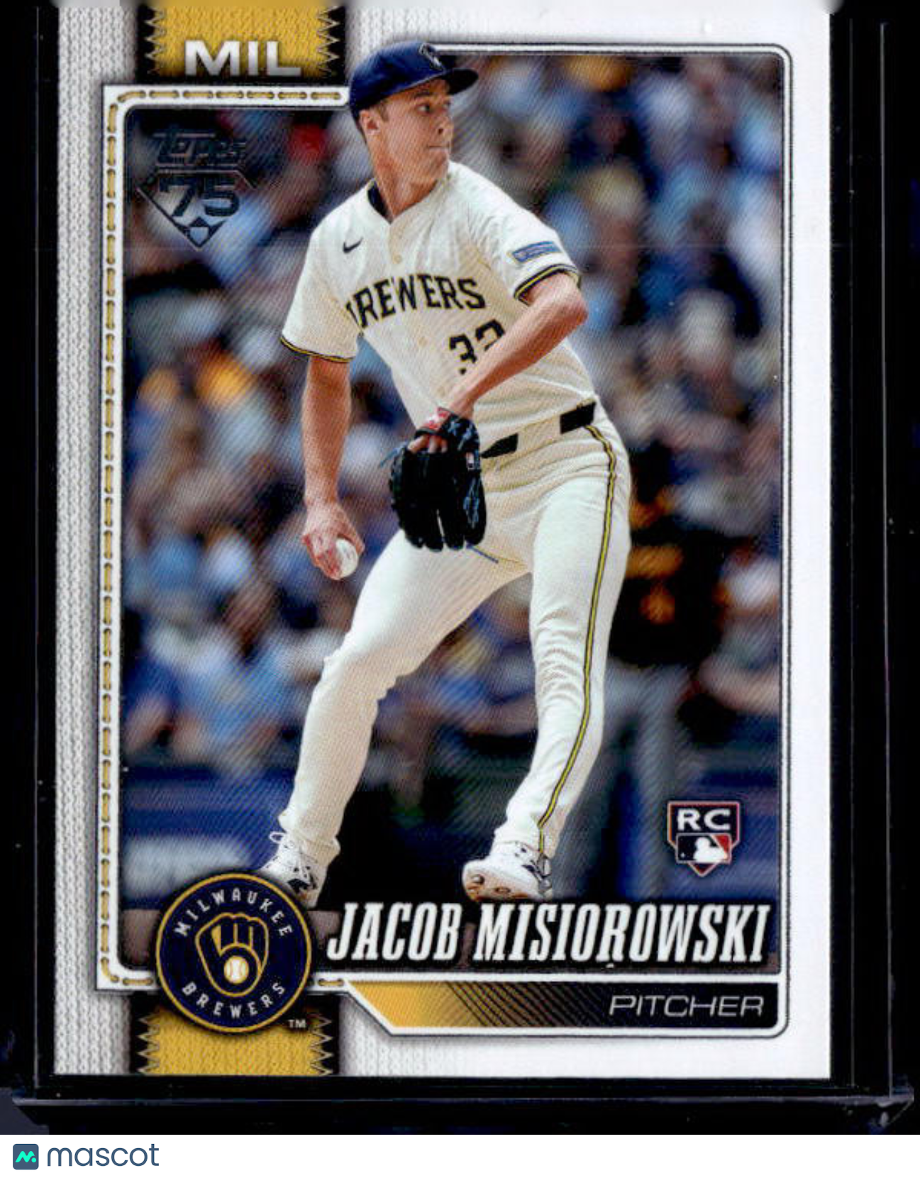 2026 Topps Series 1 JACOB MISIOROWSKI #10 Rookie RC