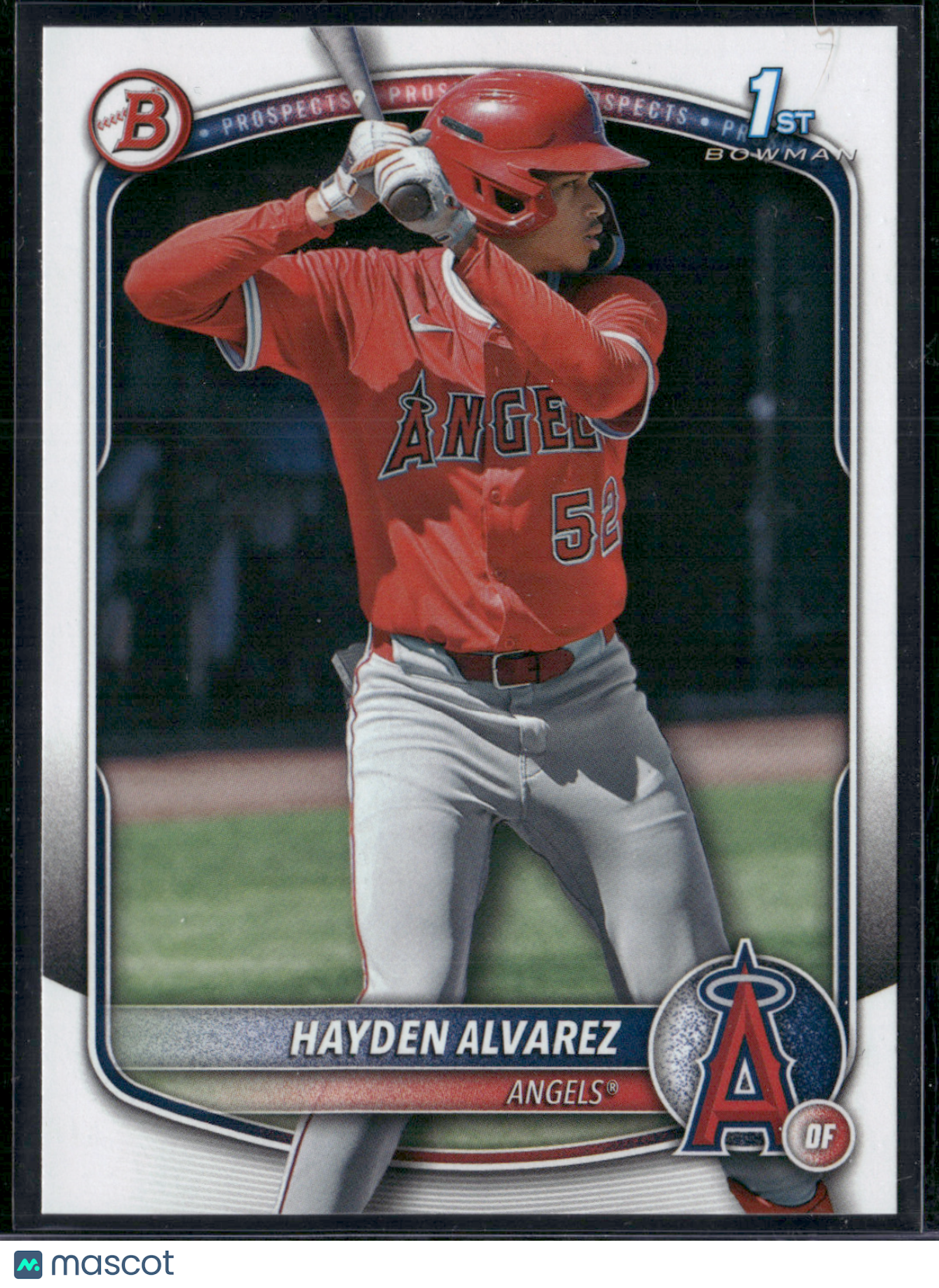 2025 Bowman HAYDEN ALVAREZ #BP-12 1st Bowman
