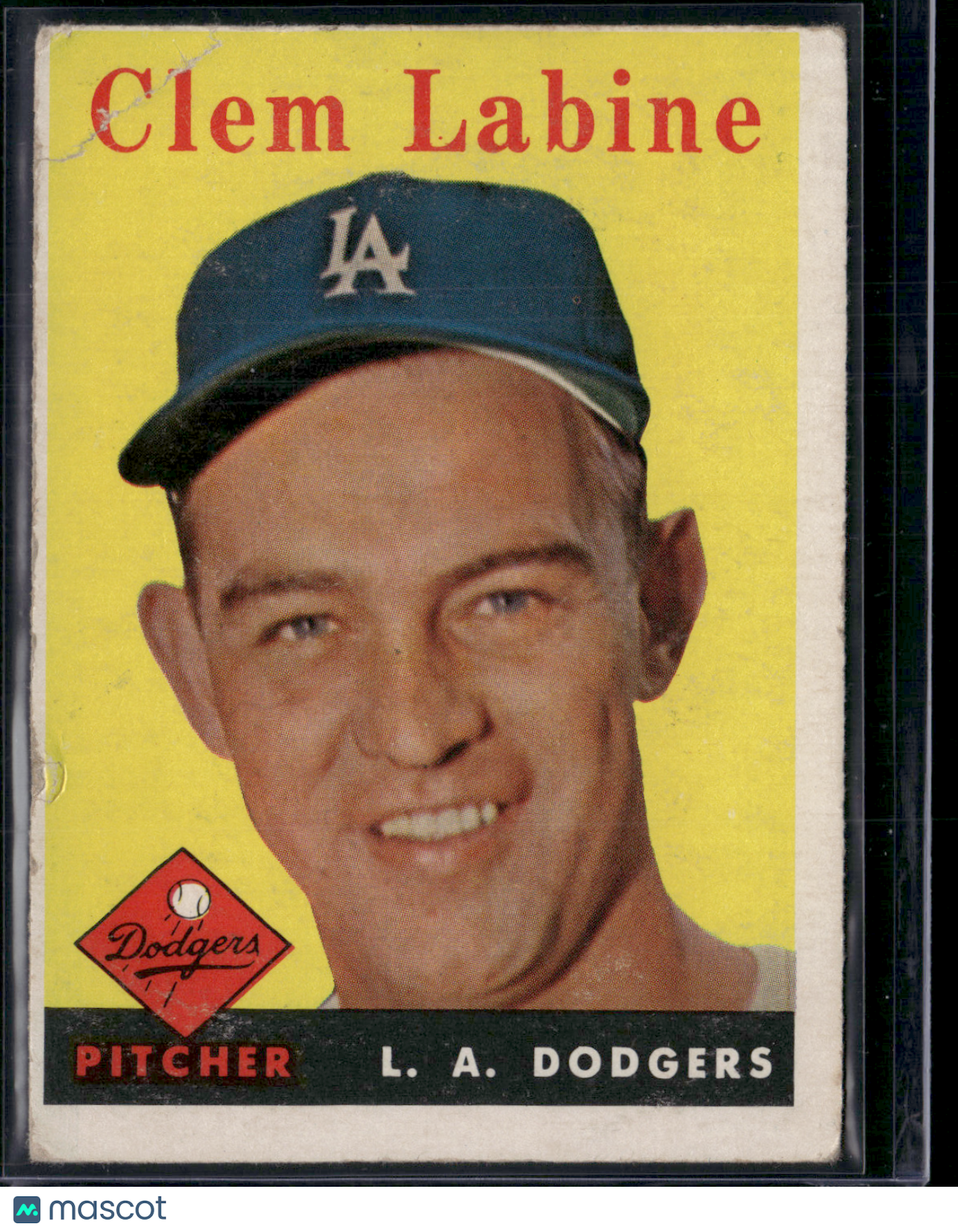 1958 Topps CLEM LABINE #305