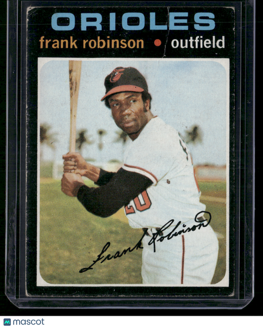 1971 Topps FRANK ROBINSON #640 Wrinkle (VG)