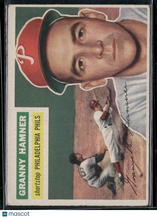 1956 Topps GRANNY HAMNER #197 Light Wrinkles
