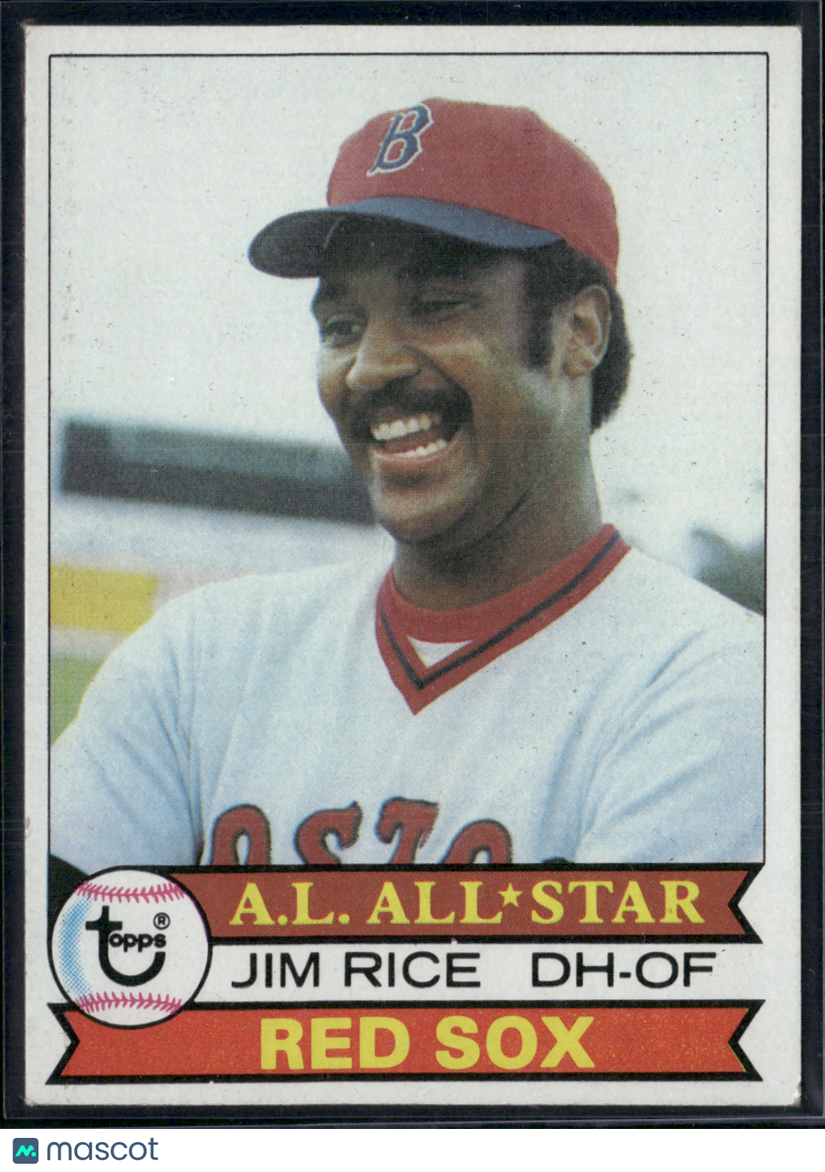 1979 Topps JIM RICE #400 Slight Edge Chip (EX)