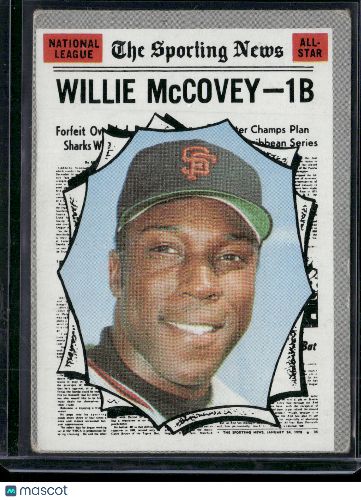1970 Topps WILLIE MCCOVEY #450 (VG)