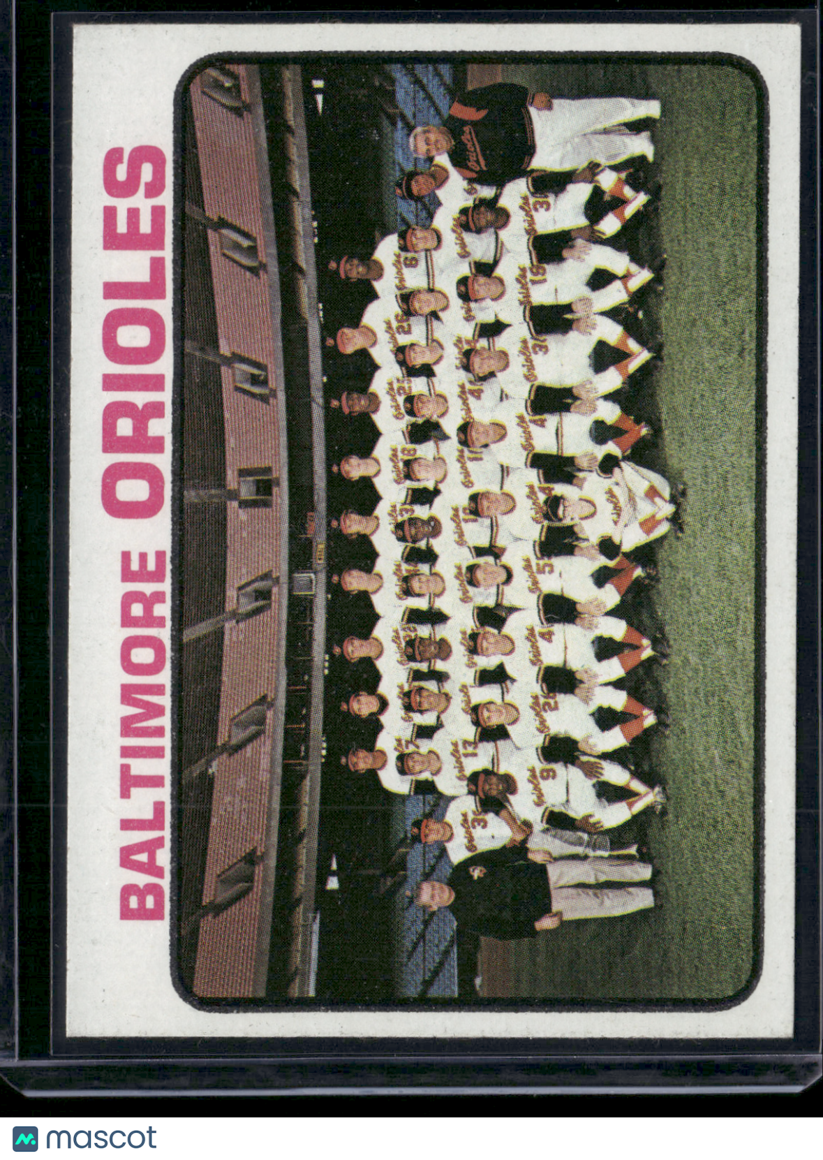 1973 Topps BALTIMORE ORIOLES #278 (EX-EX/MT)