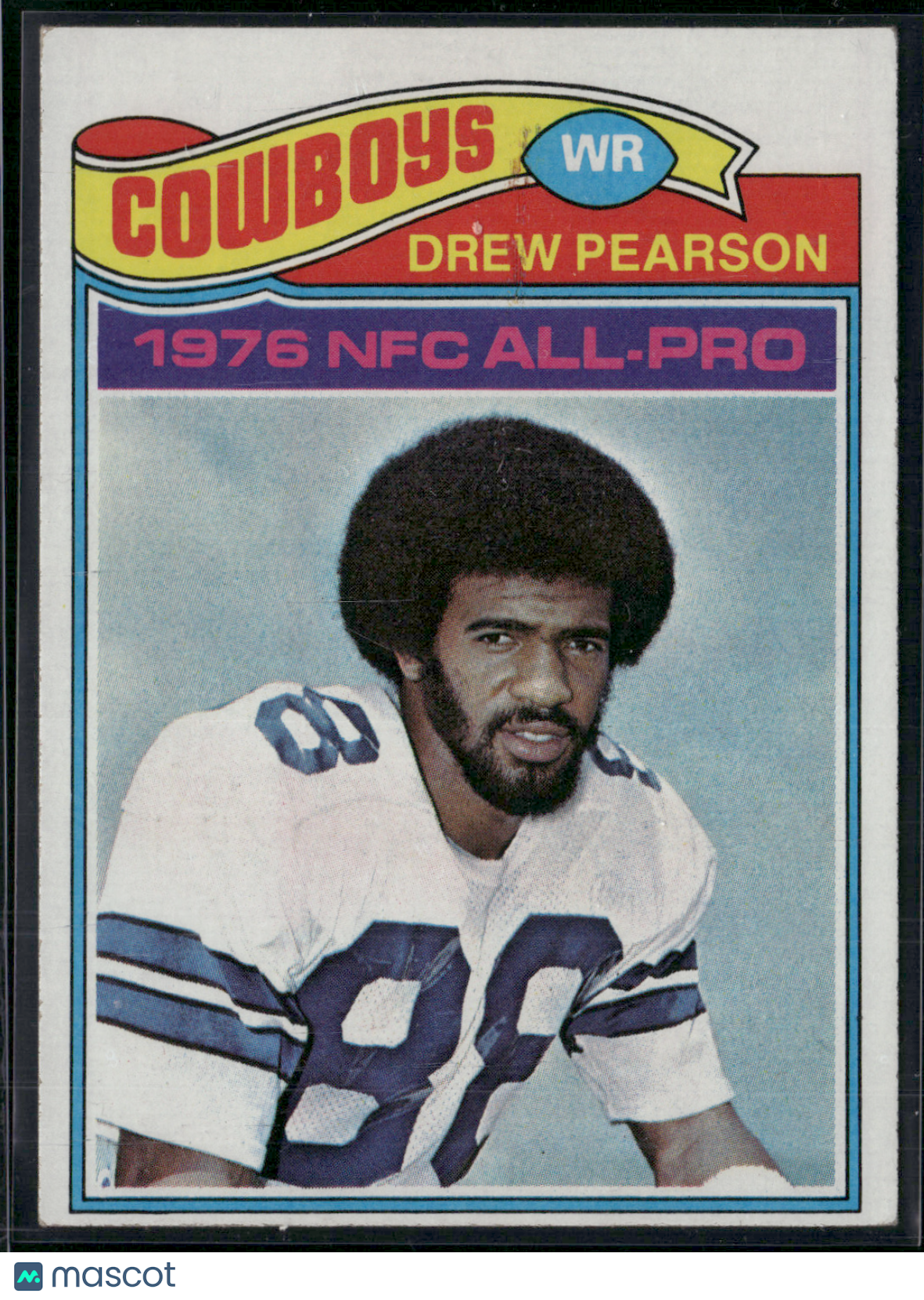 1977 Topps DREW PEARSON #130 Light Scratch (VG/EX)