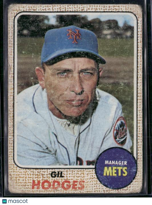 1968 Topps GIL HODGES #27