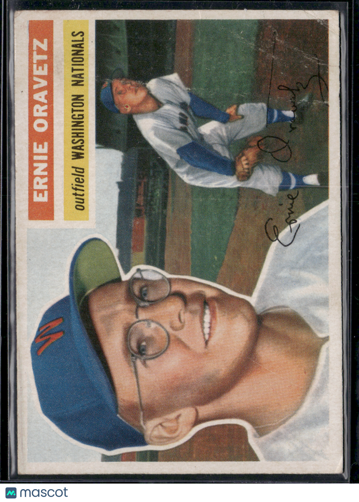 1956 Topps ERNIE ORAVETZ #51