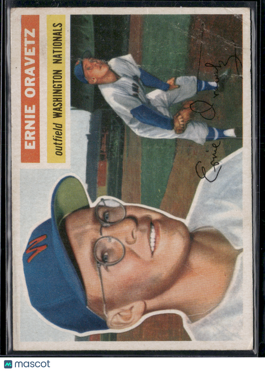 1956 Topps ERNIE ORAVETZ #51