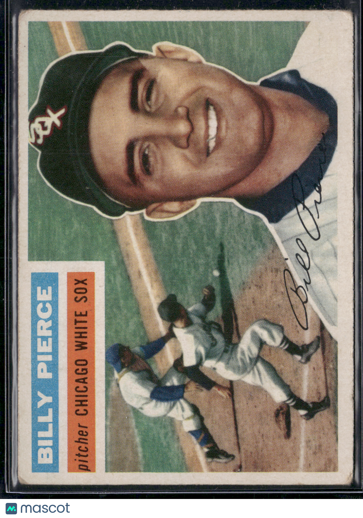 1956 Topps BILLY PIERCE #160