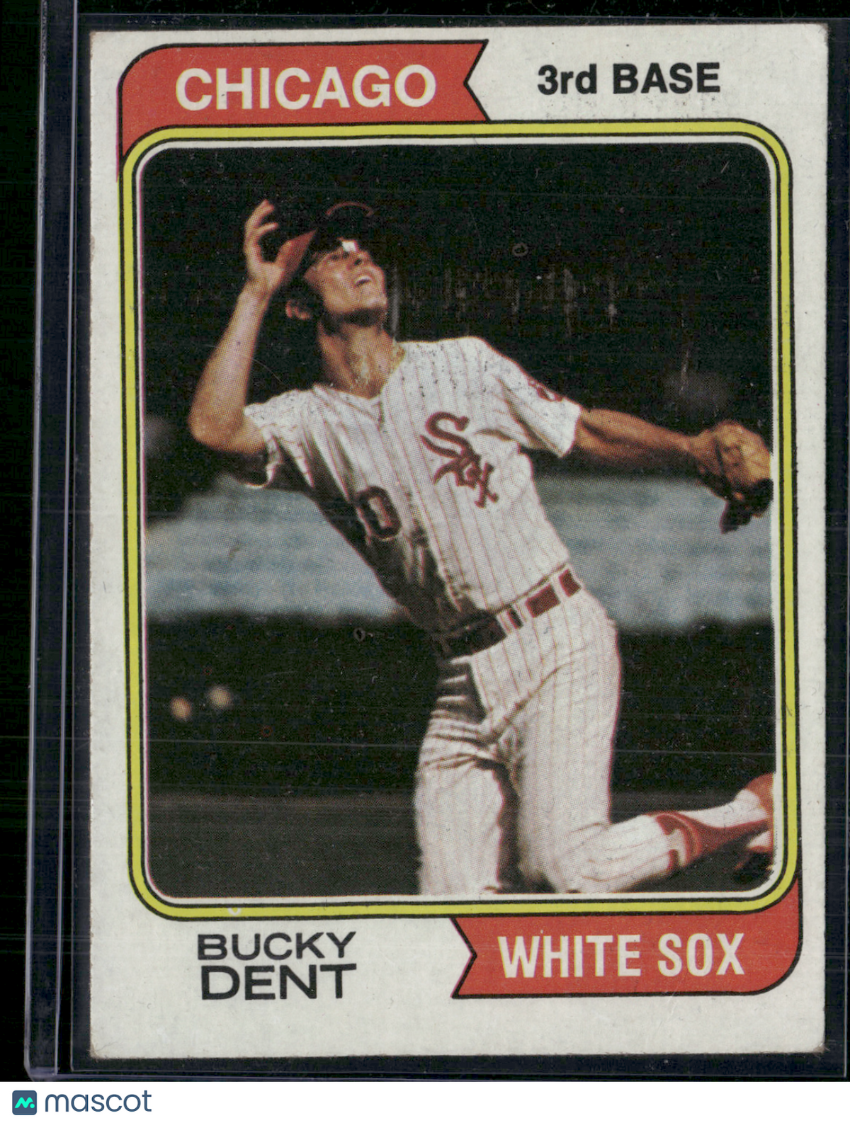 1974 Topps BUCKY DENT #582 Light Scratch (EX)