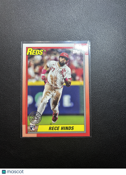 2025 Topps Series 1 RECE HINDS #T90-56 1990 Rookie Card