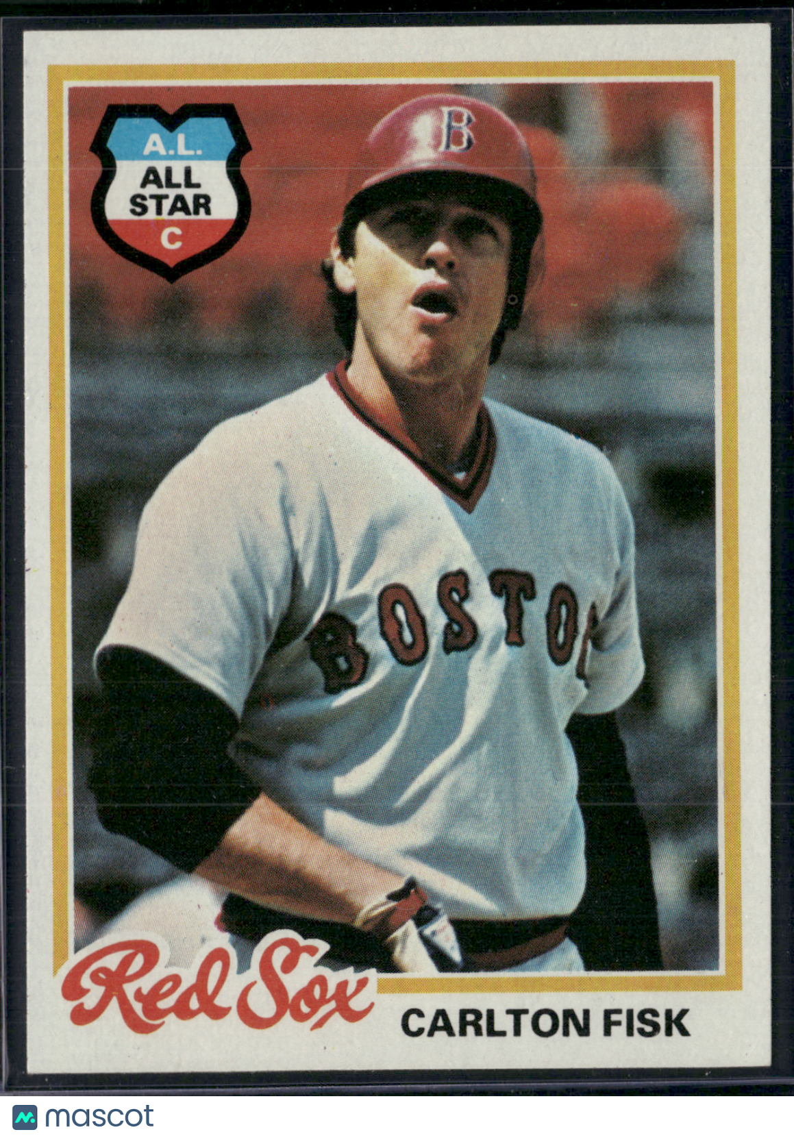 1978 Topps CARLTON FISK #270 Grain Raise (EX)