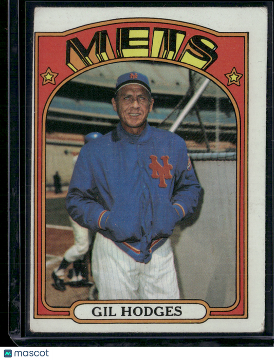 1972 Topps GIL HODGES #465