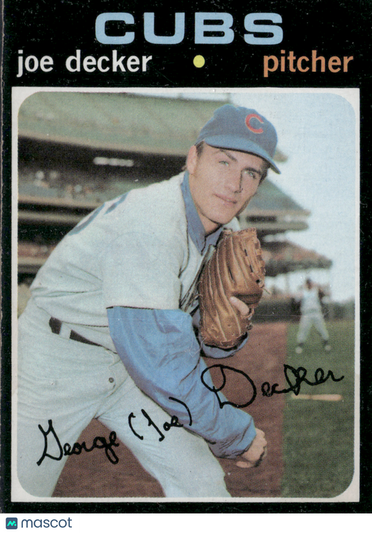1971 Topps JOE DECKER #98 (VG)