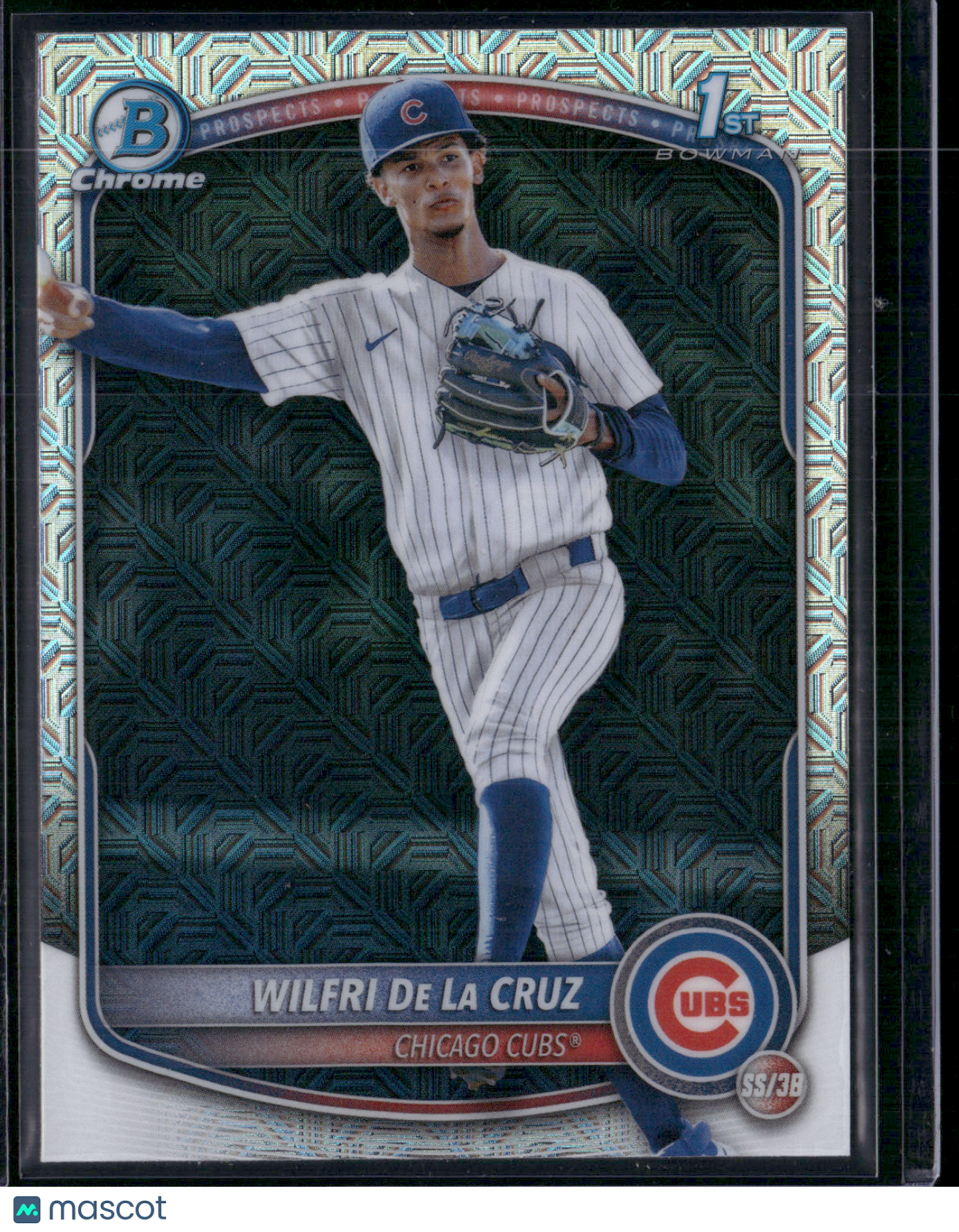 2025 Bowman Chrome WILFRI DE LA CRUZ #BCP-209 Mega 1st Bowman
