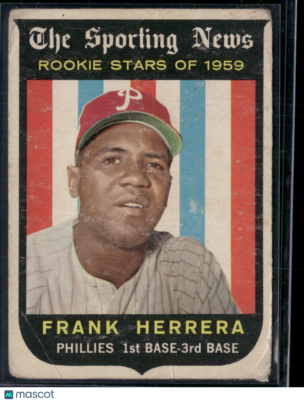 1959 Topps FRANK HERREREA #129 ROOKIE STARS OF 1959
