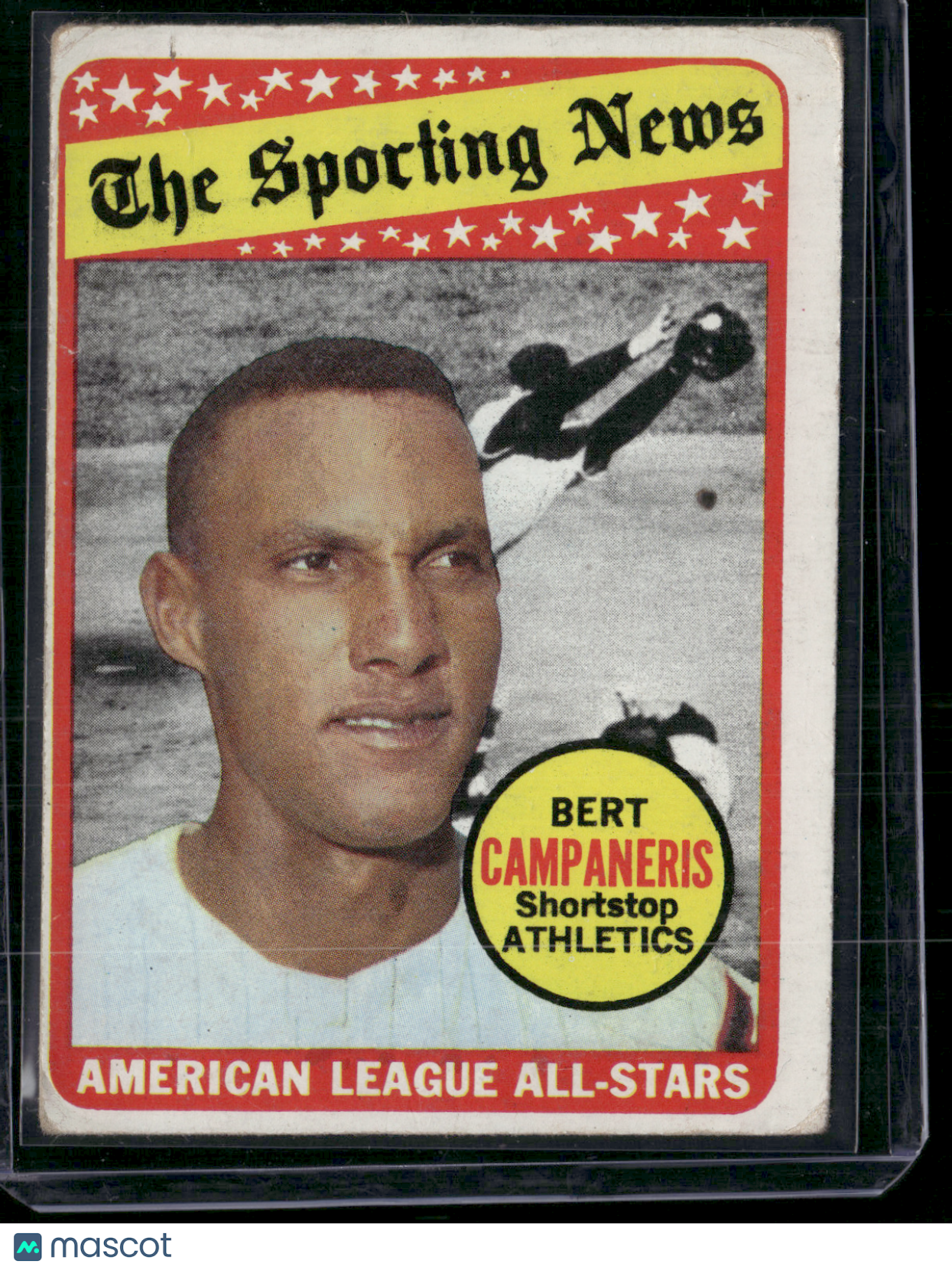 1969 Topps BERT CAMPANERIS #423 All Star (VG)