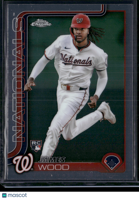 2025 Topps Chrome JAMES WOOD #132 Rookie RC