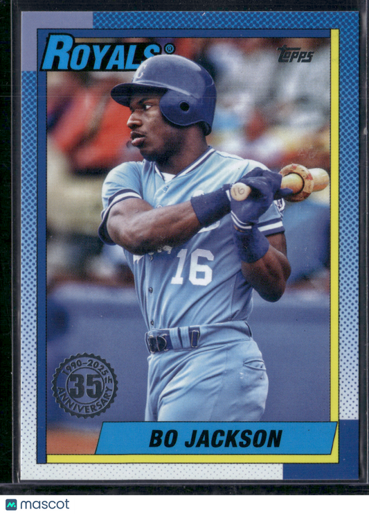 2025 Topps Series 1 Bo Jackson #T90-62 1990 Insert