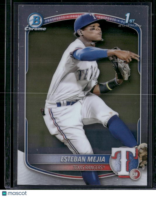 2025 Bowman ESTEBAN MEJIA #BCP-9 1st Bowman Chrome