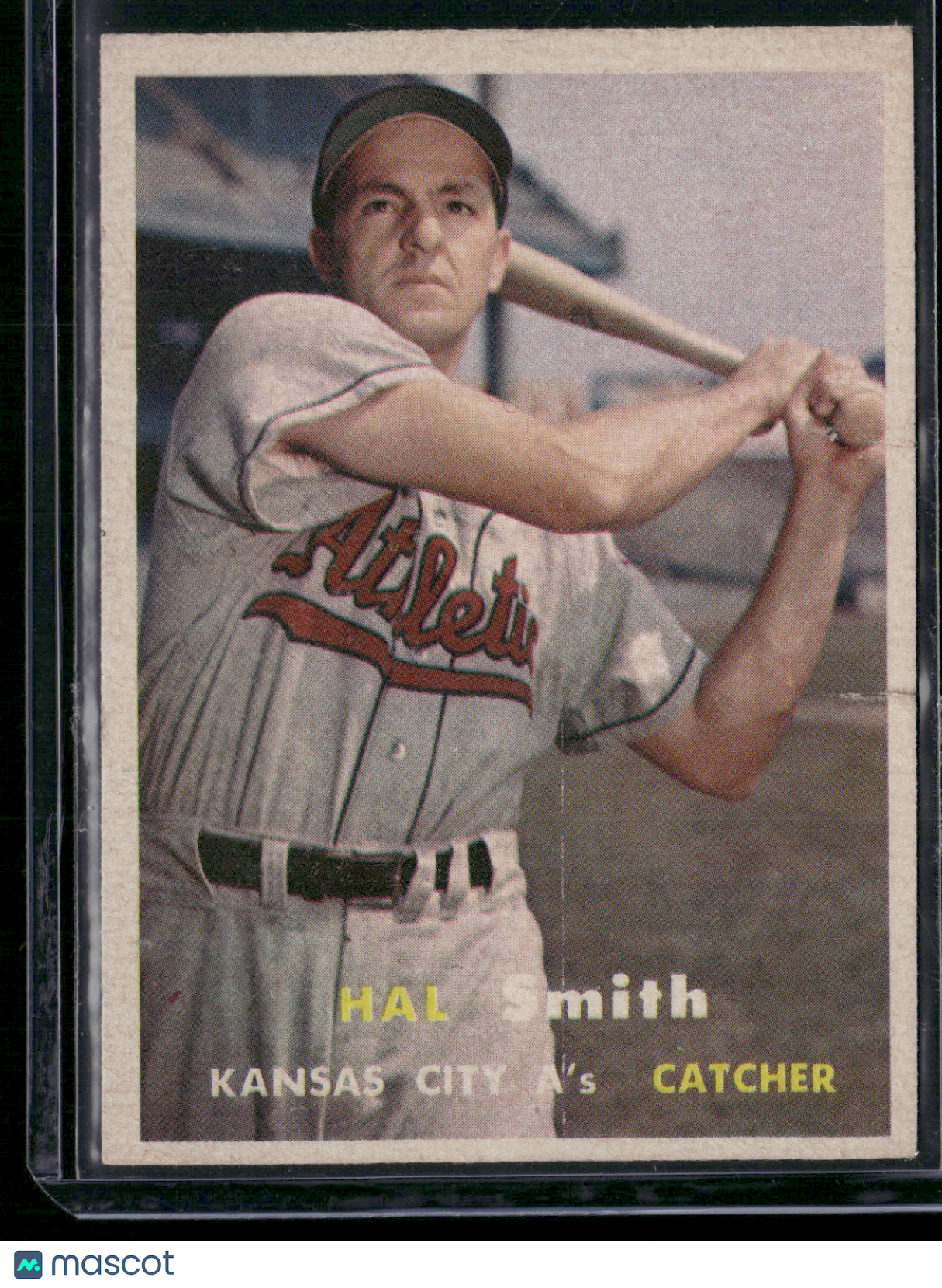 1957 Topps HAL SMITH #41 Tears