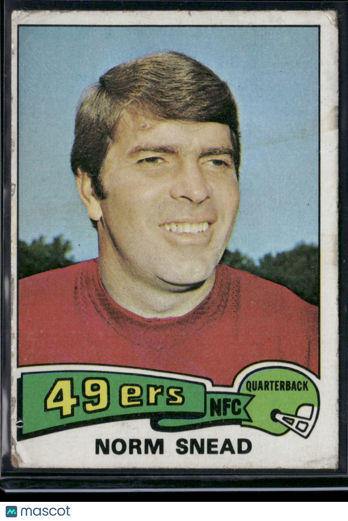 1975 Topps NORM SNEAD #275 (Poor - Pinhole)