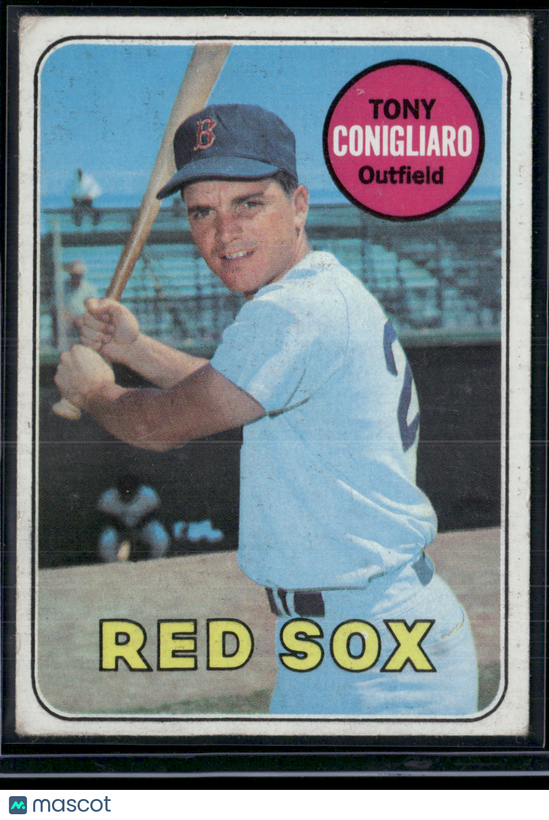 1969 Topps TONY CONIGLIARO #330 (VG-VG/EX)