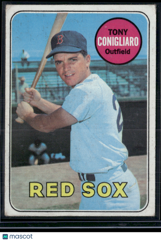 1969 Topps TONY CONIGLIARO #330 (VG-VG/EX)