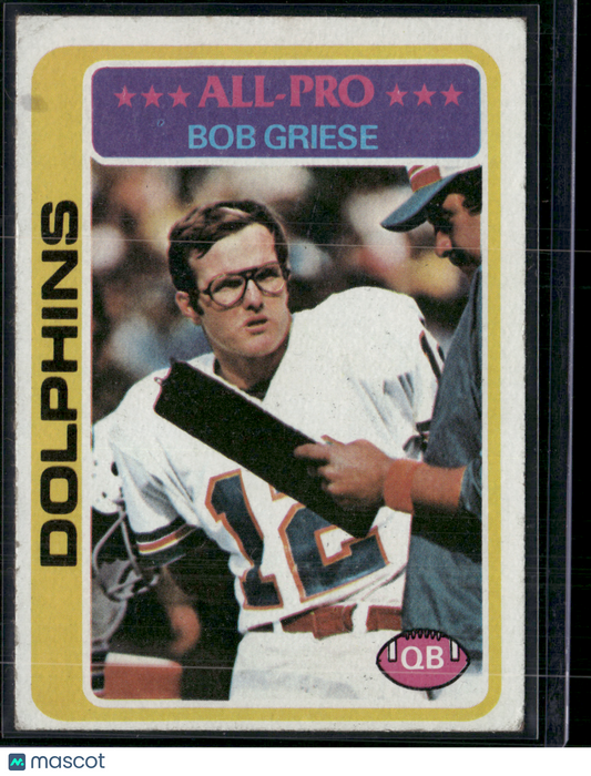 1978 Topps BOB GRIESE #120 Stain (VG/EX)