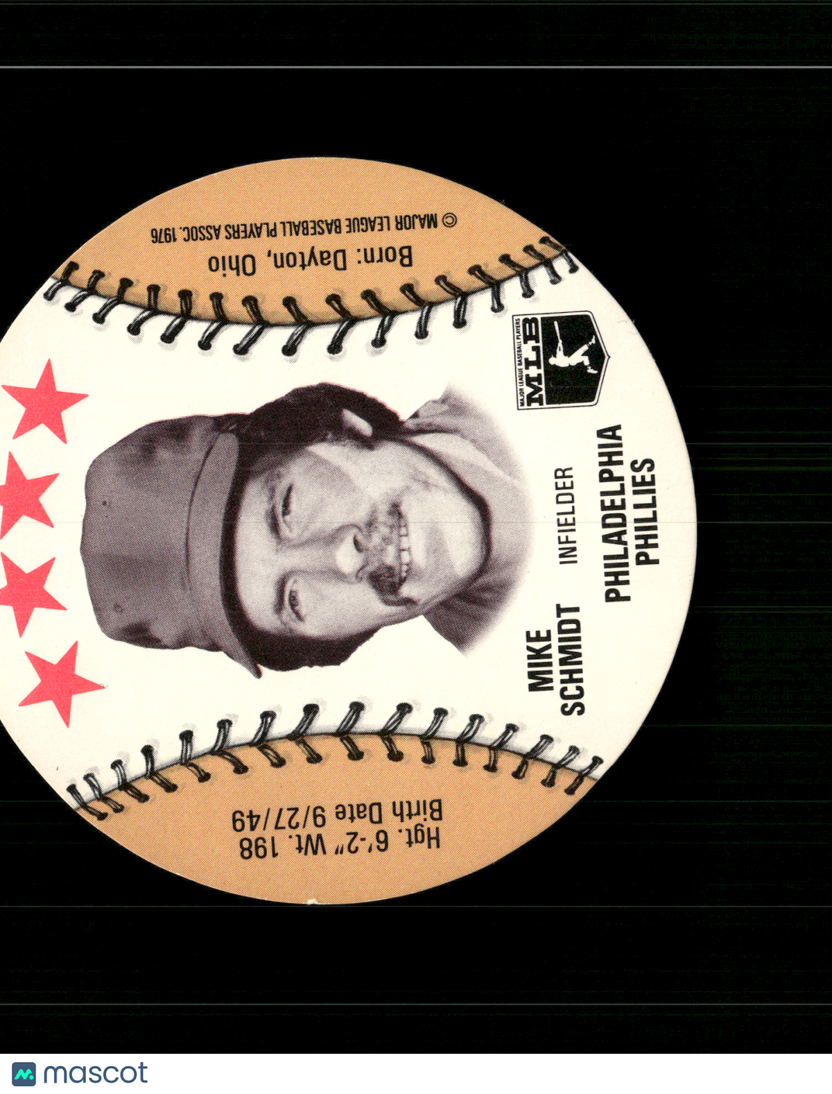 1976 Dics MIKE SCHMIDT (EX)