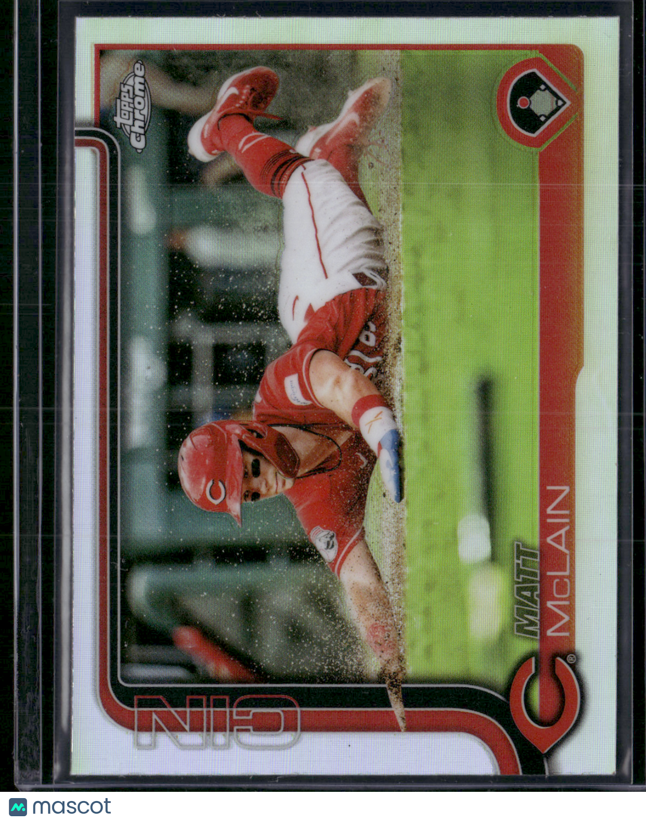 2025 Topps Chrome MATT MCLAIN #278 Rainbow Refractor