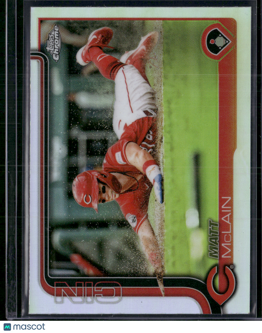 2025 Topps Chrome MATT MCLAIN #278 Rainbow Refractor