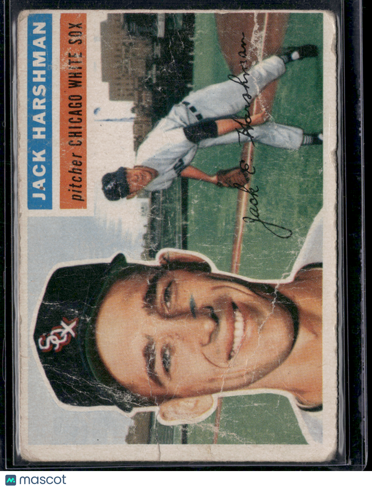 1956 Topps JACK HARSHMAN #29