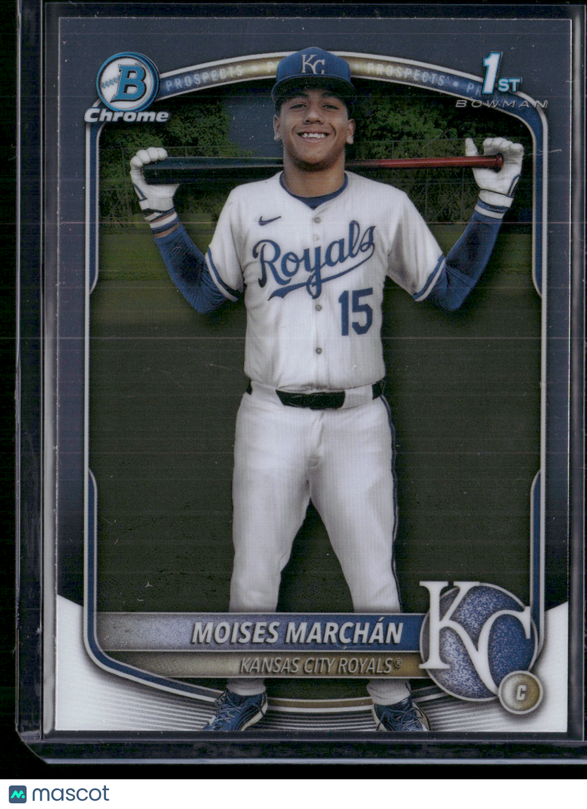 2025 Bowman Chrome MOISES MARCHAN #BCP-242 Chrome 1st Bowman