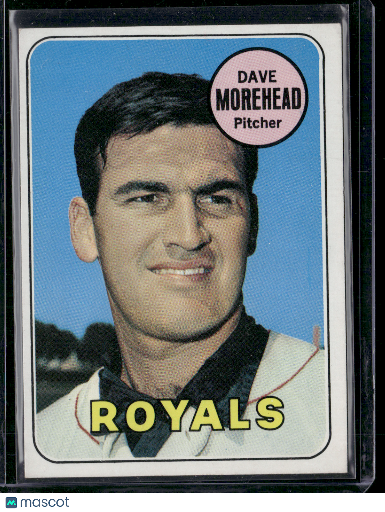 1969 Topps DAVE MOREHEAD #29 (VG-EX)