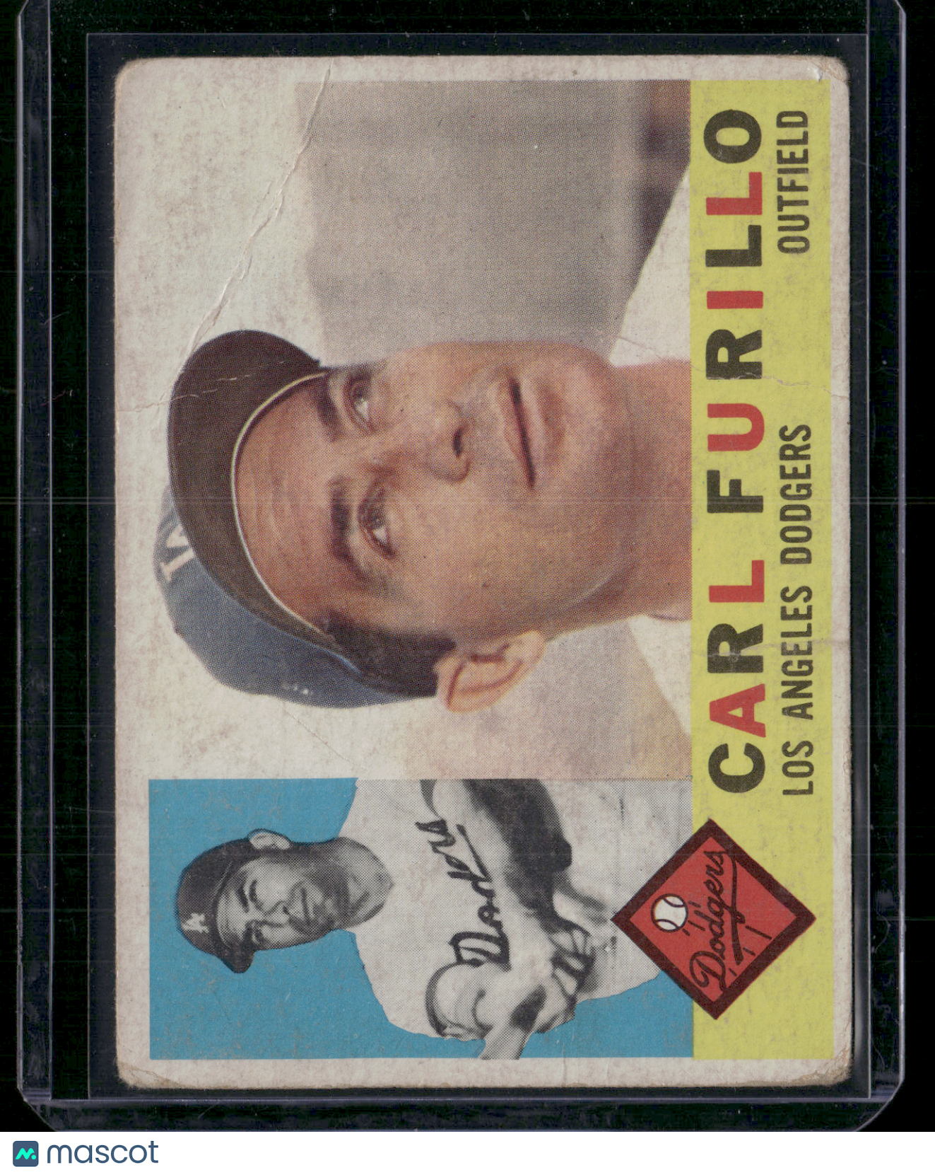 1960 Topps CARL FURILLO #408 Wrinkles (Good)