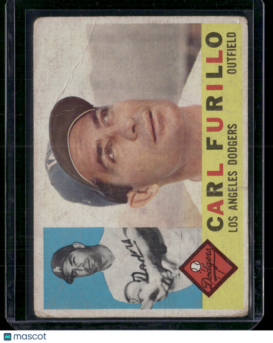 1960 Topps CARL FURILLO #408 Wrinkles (Good)