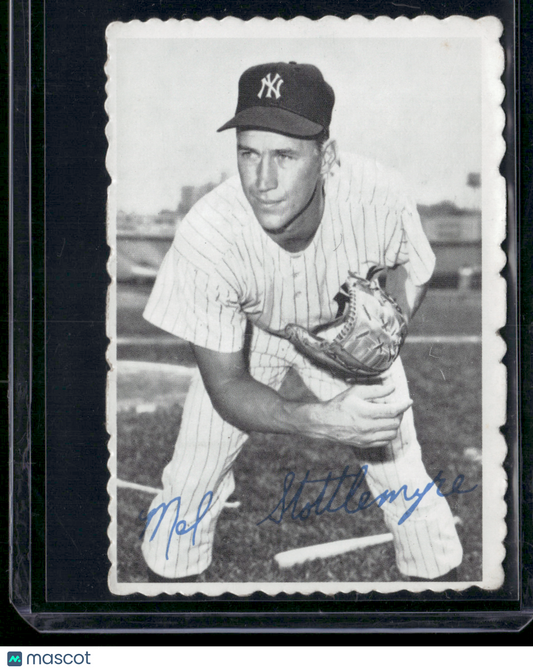 1969 Deckle MEL STOTTLEMYRE #13 Crease (Good)