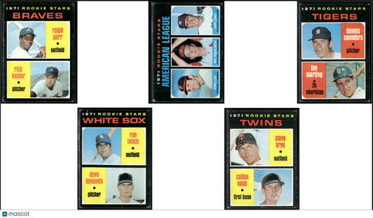 1971 Topps 5~CARDLOT - ROOKIE STARS (Good-VG)