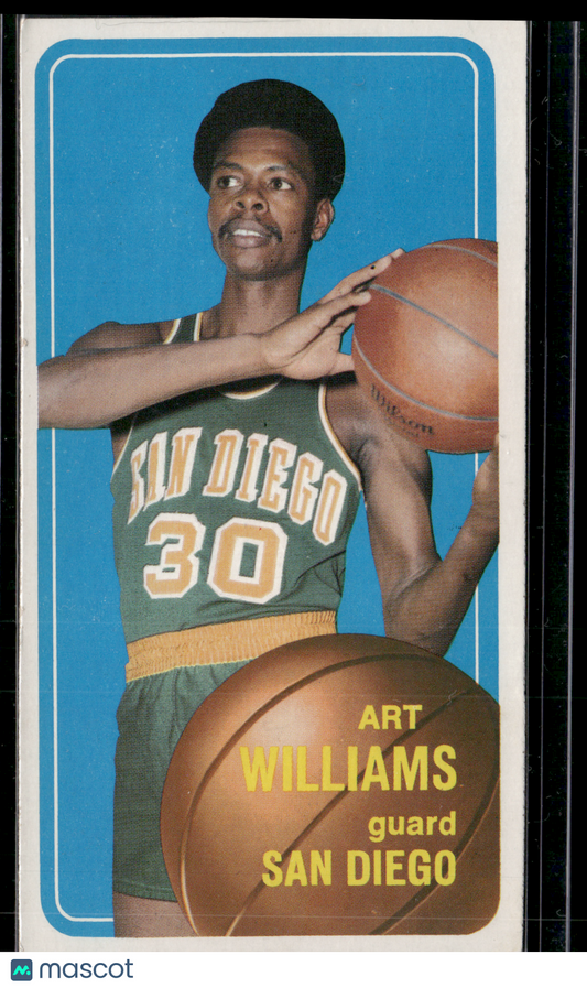 1970 Tall Boy ART WILLIAMS #151 Slight Back Edge Crush (VG-VG/EX)