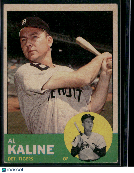 1963 Topps AL KALINE #25 - DETROIT TIGERS - HOF