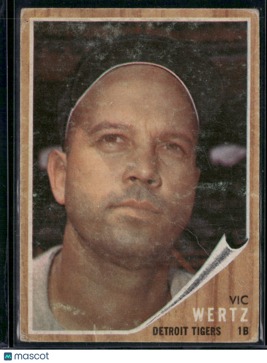 1962 Topps VIC WERTZ #481