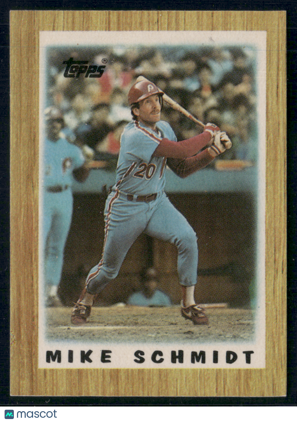 1987 Topps Mini MIKE SCHMIDT #30 (NM)
