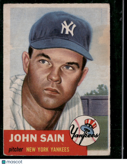 1953 Topps JOHN SAIN #119