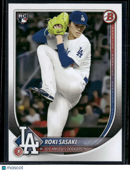 2025 Bowman ROKI SASAKI Rookie Card RC #12