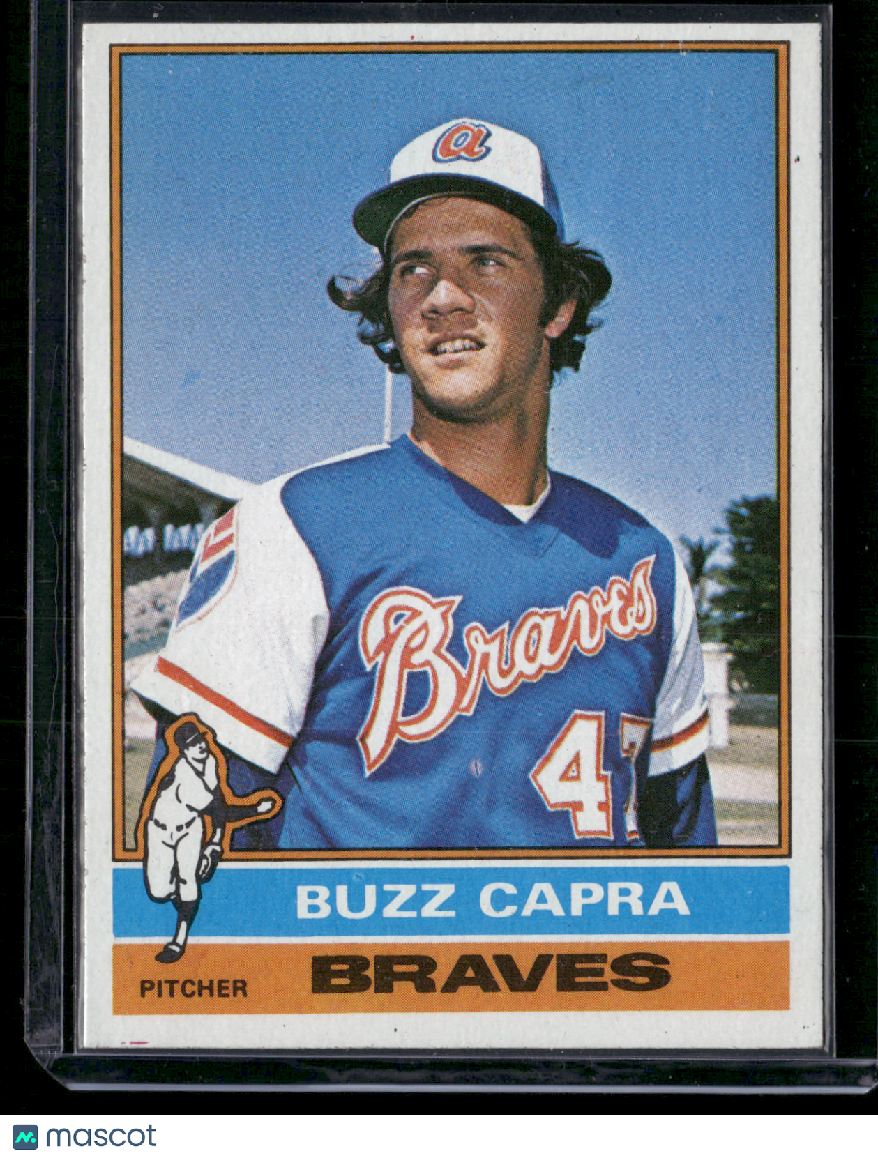 1976 Topps BUZZ CAPRA #153 (VG-Surface dents)