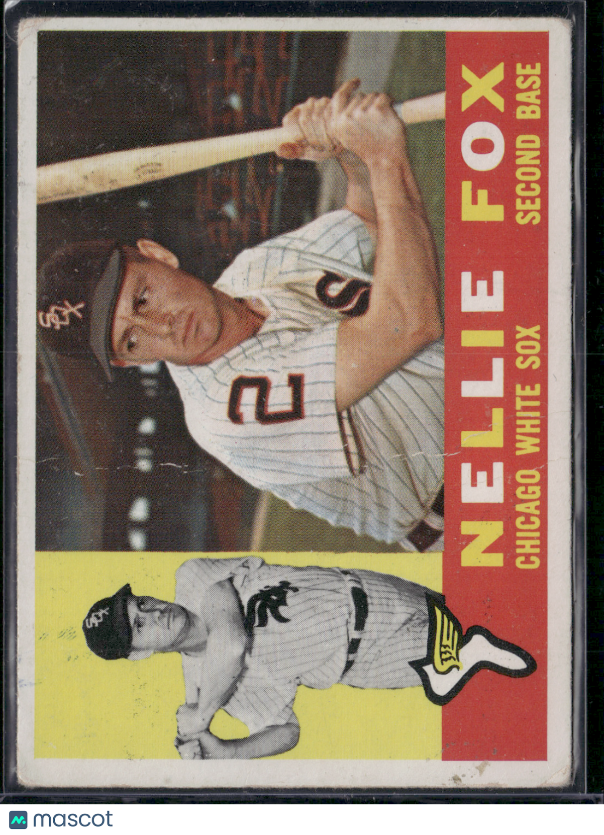 1960 Topps NELLIE FOX #100