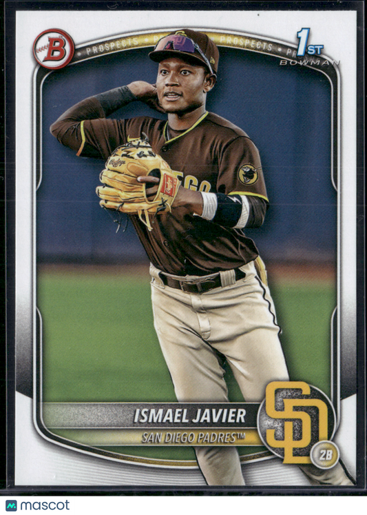 2025 Bowman ISMAEL JAVIER #BP-52 1st Bowman