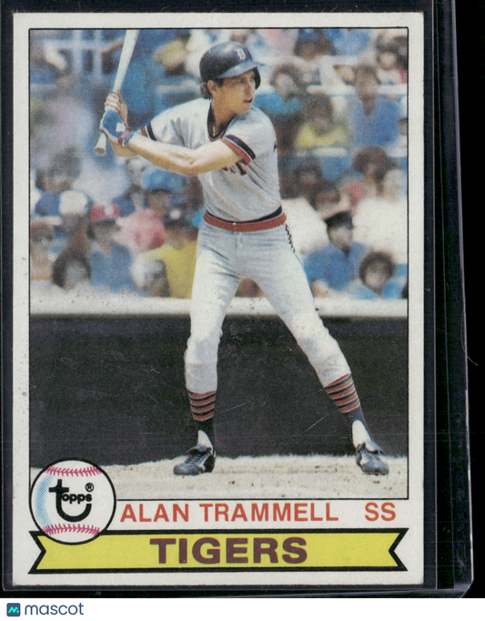 1979 Topps ALAN TRAMMELL #358 Wax Stain Light Scratches (VG/EX-EX)